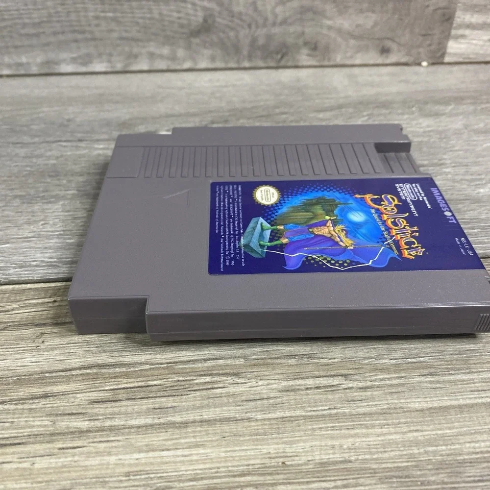 SOLSTICE‎ ORIGINAL CLASSIC VIDEO GAME Nintendo System 1985 CARTRIDGE NES